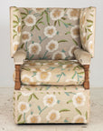 Upholstered Knowle Style Armchair, England Early 20th C.