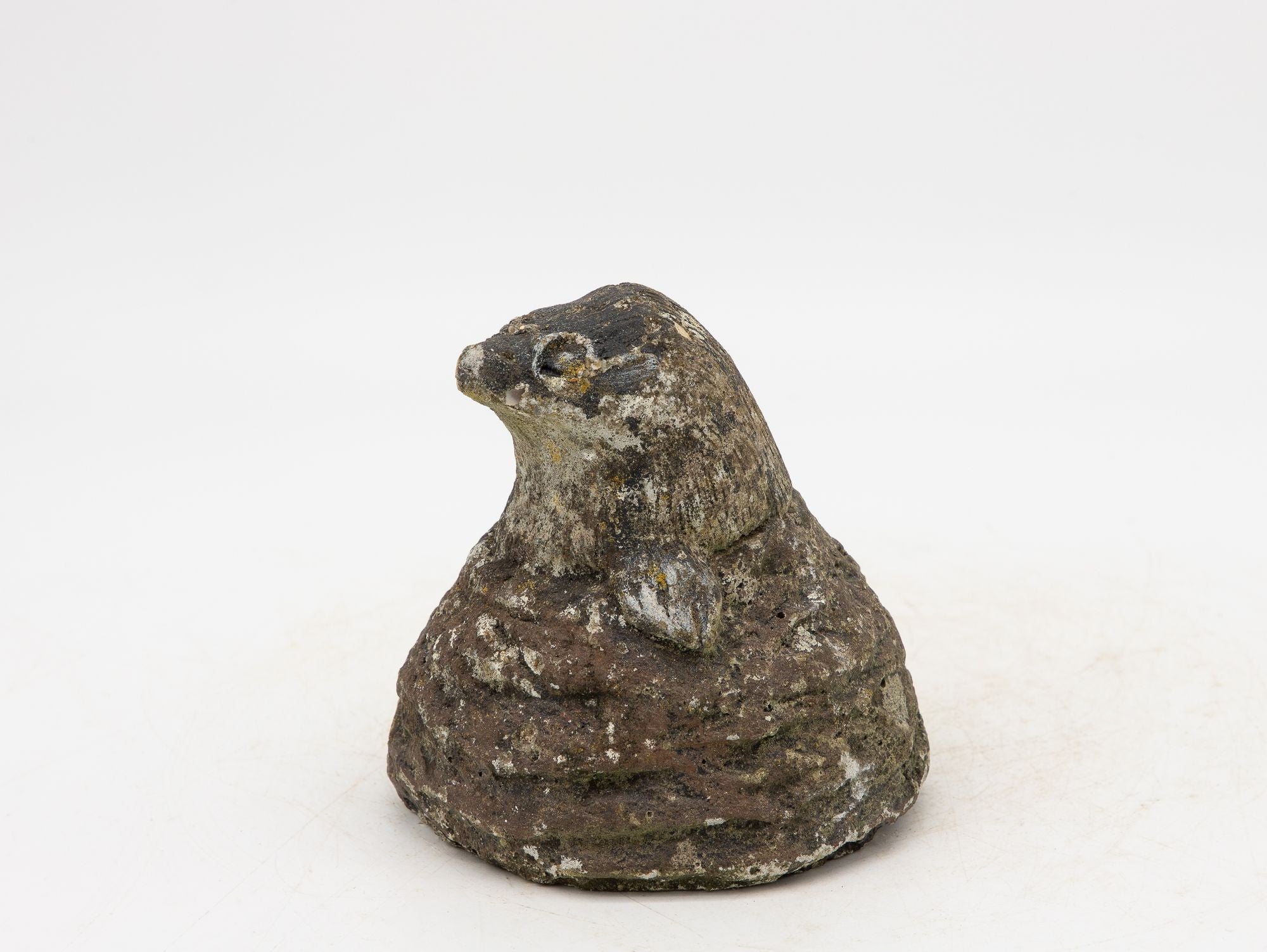 Composite Stone Mole Garden Ornament, England 1960s