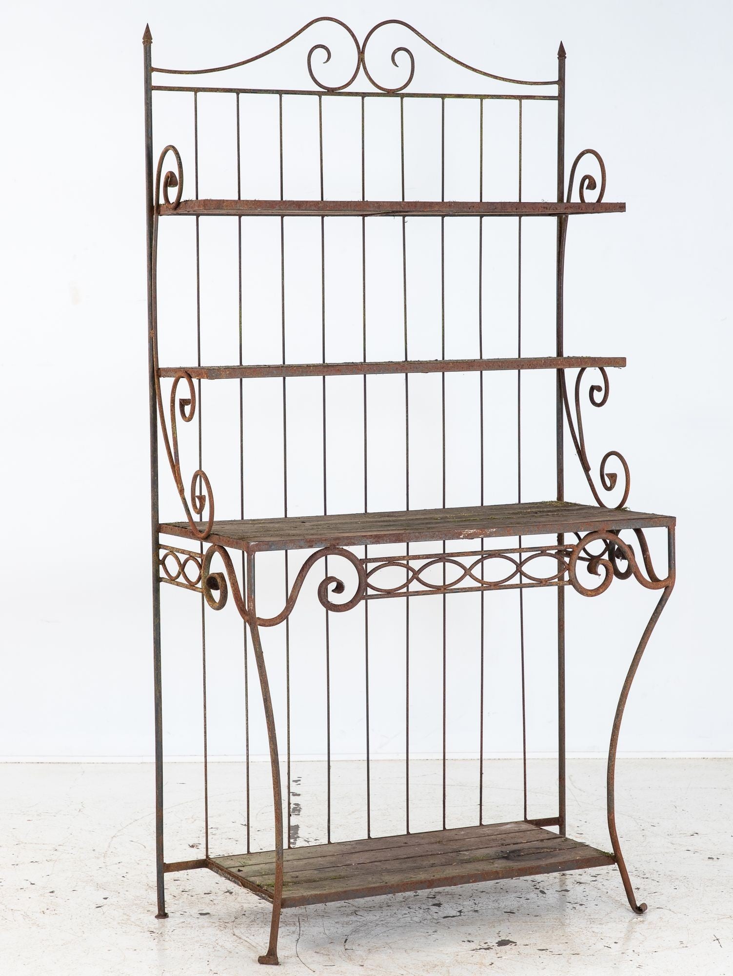 French Circa 1930 Wrought Iron Étagère / Boulangerie Racks