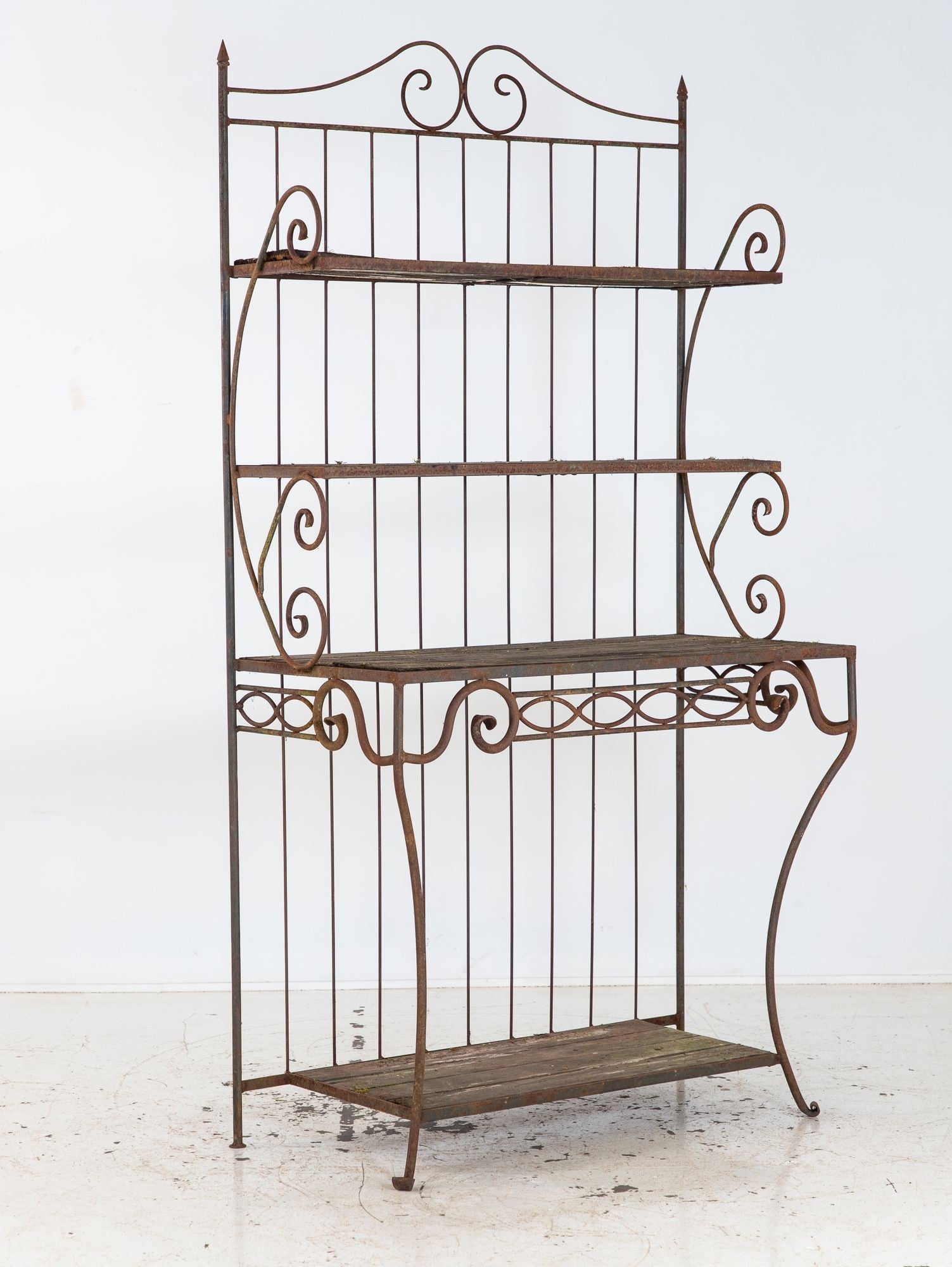 French Circa 1930 Wrought Iron Étagère / Boulangerie Racks