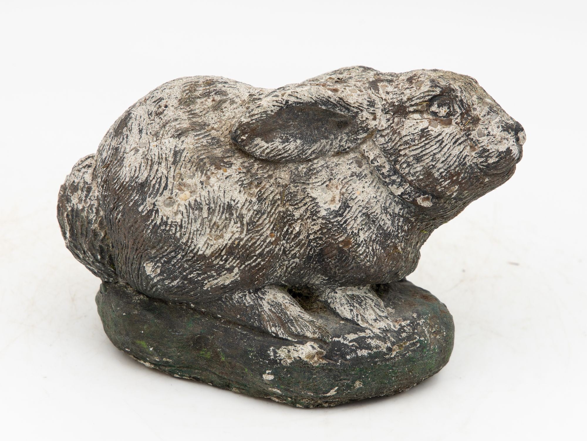 Composite Stone Rabbit or Bunny Garden Ornament, French 20th Century