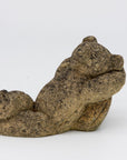 Reconstituted Stone Teddy Bear Garden Ornament, England 20th Century