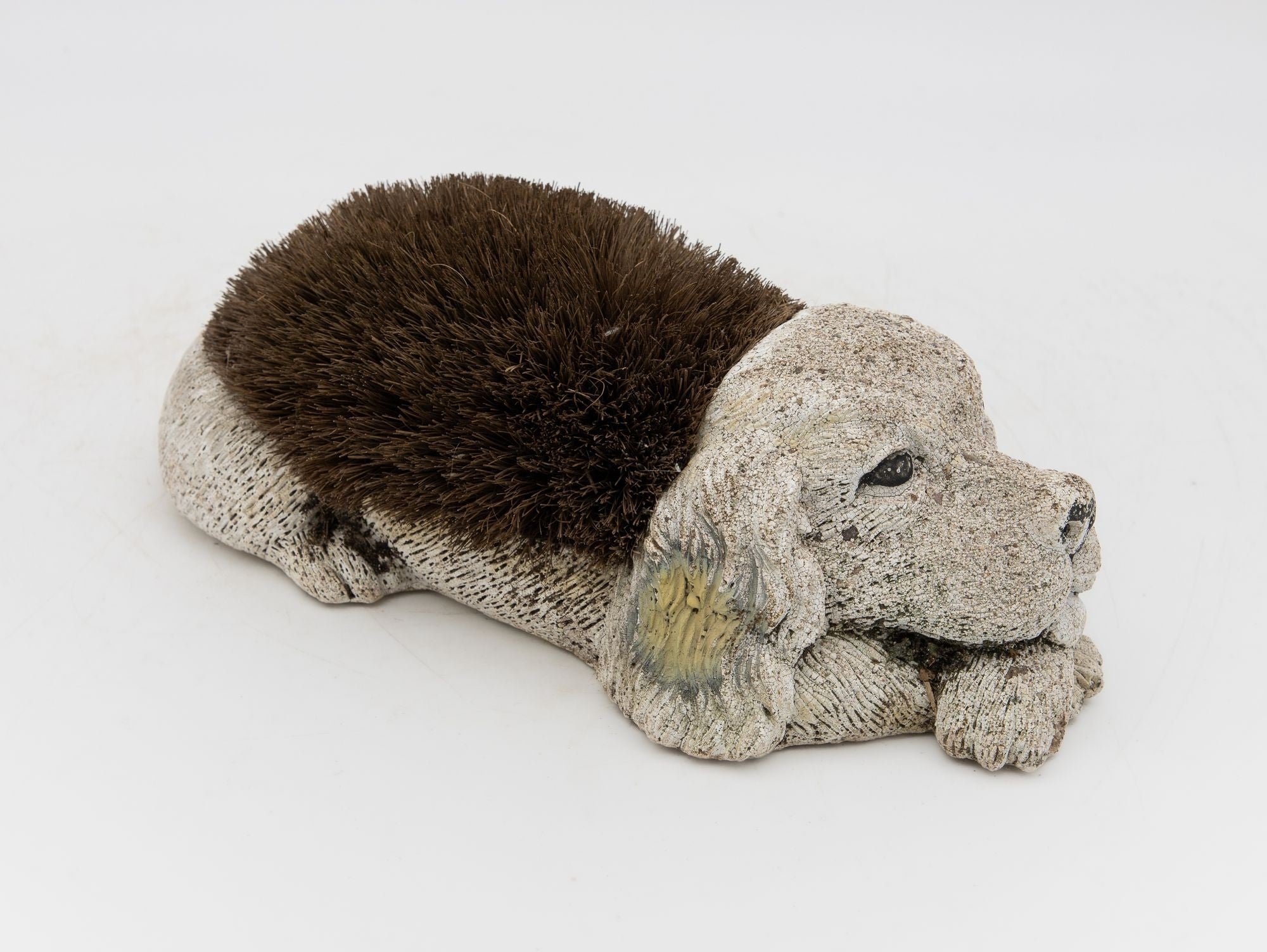 Resting Dog Figural Brush, England 1960s