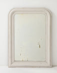 White Painted Louis Philippe Mirror, France Early 20th Century