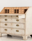 French Painted Secretary Desk with Fallfront, Mid 19th century