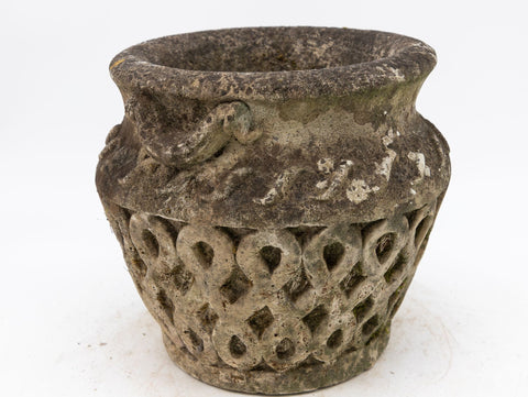 Reconstituted Stone Celtic Style Planter, England Mid 20th C.