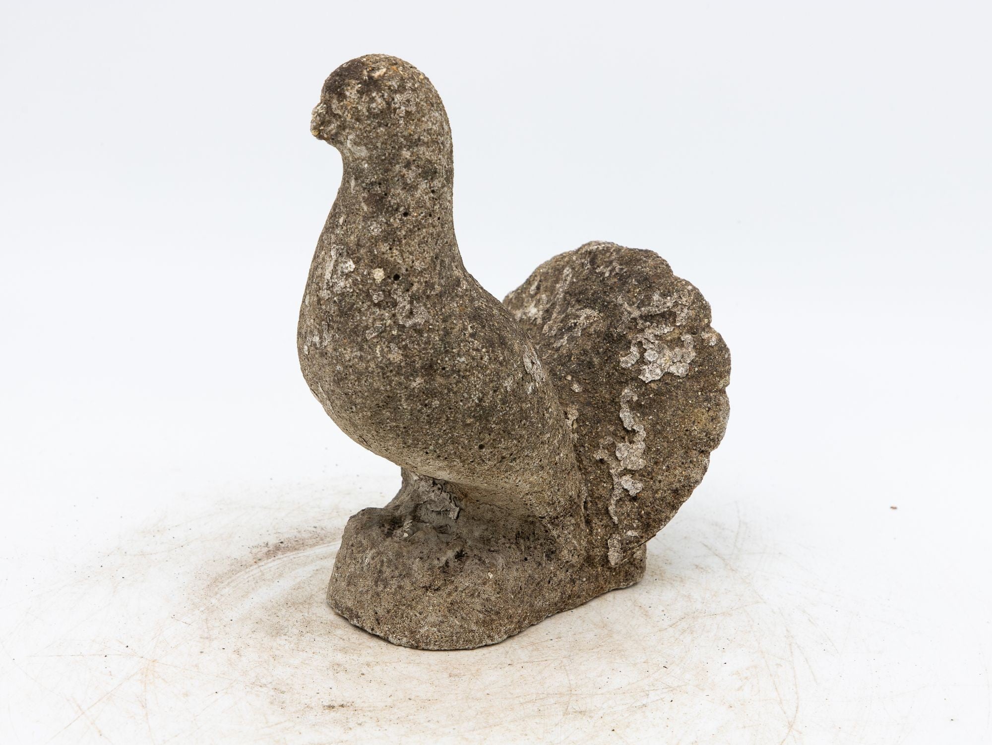 Concrete Dove Garden Ornament, England 20th Century