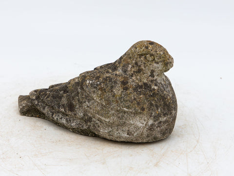 Stone Dove Garden Ornament, England 20th Century