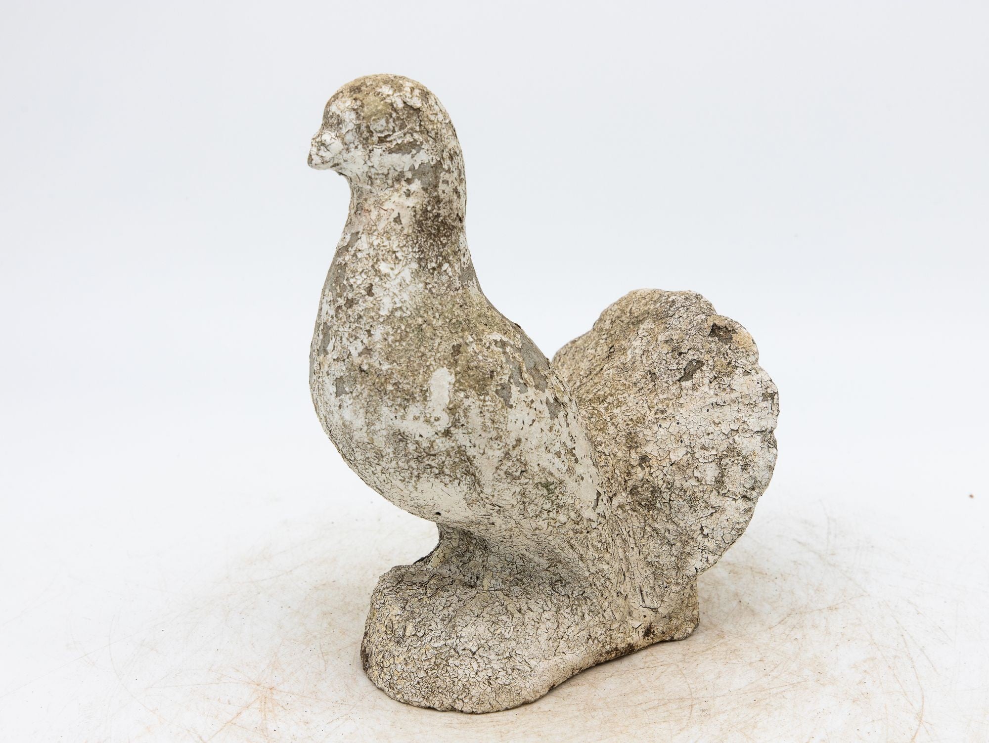 Concrete Dove Garden Ornament, England 20th Century