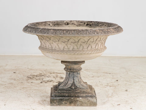 Reconstituted Stone Celtic Urn or Planter, England Late 20th C.