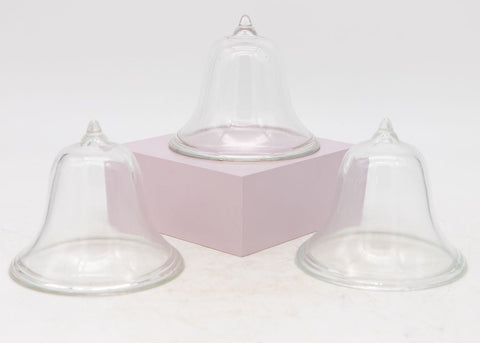 Set of 4 Glass Garden Cloches, English Mid 20th c.