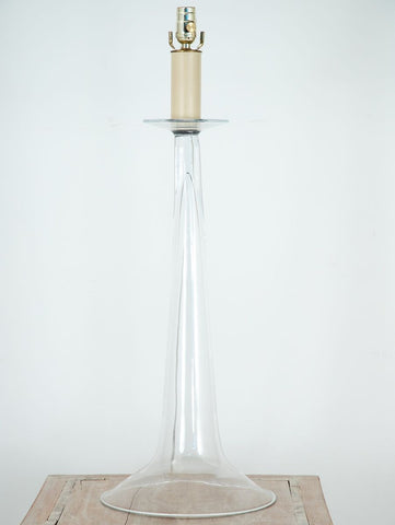 Barbara Cosgrove Trumpet Glass Table Lamp