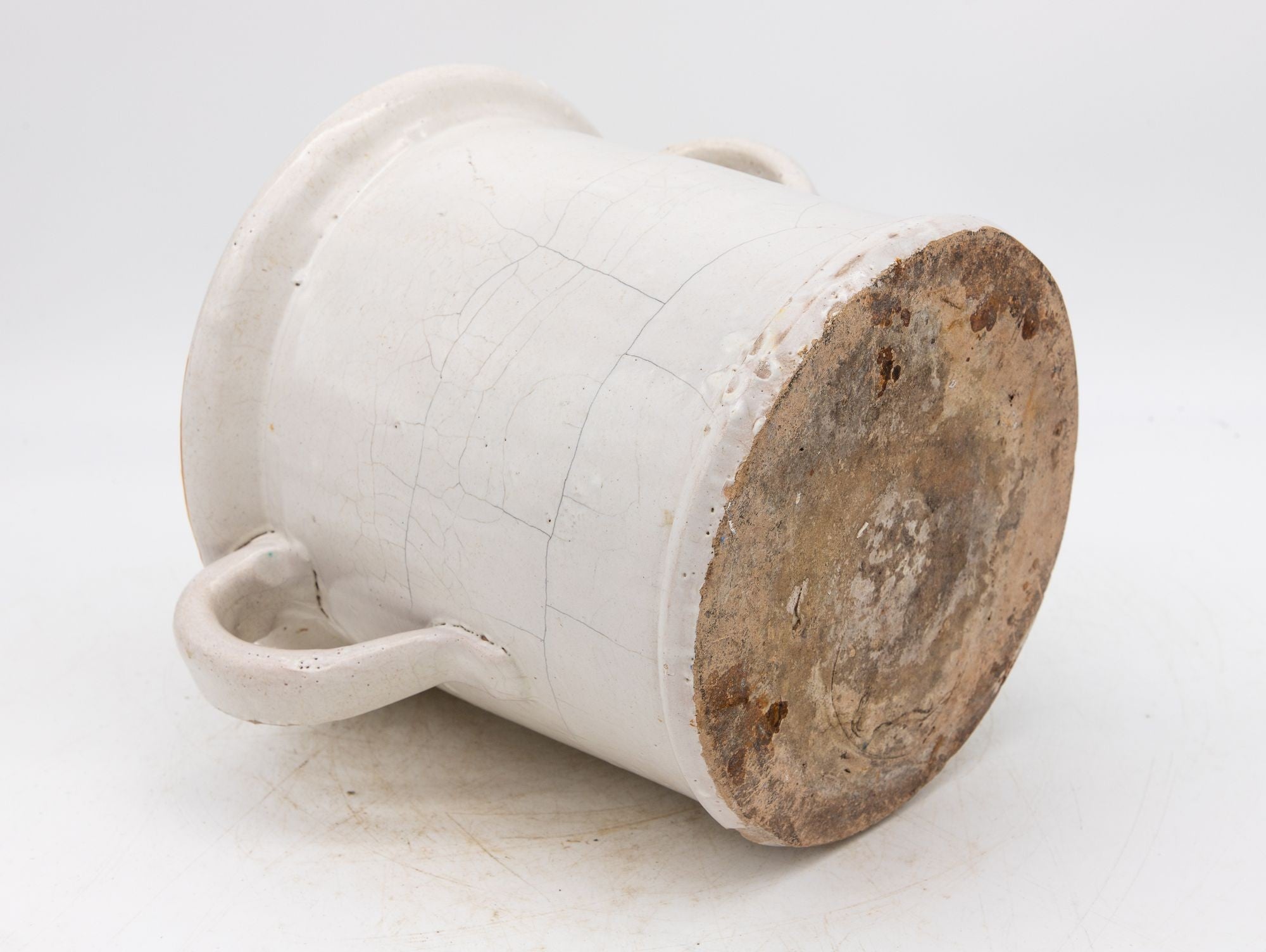 Antique Stoneware Urn, Italy Early 20th C.