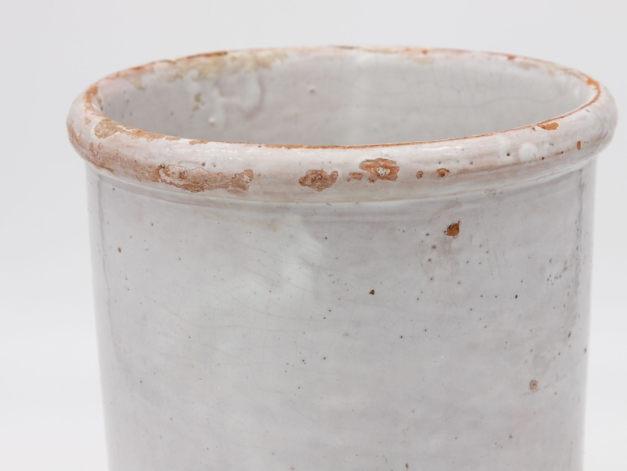 Antique Stoneware Urn, Italy Early 20th C.