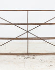 Scrollwork Four Tier Iron Plant Stand or Etagere, England Mid 20th Century