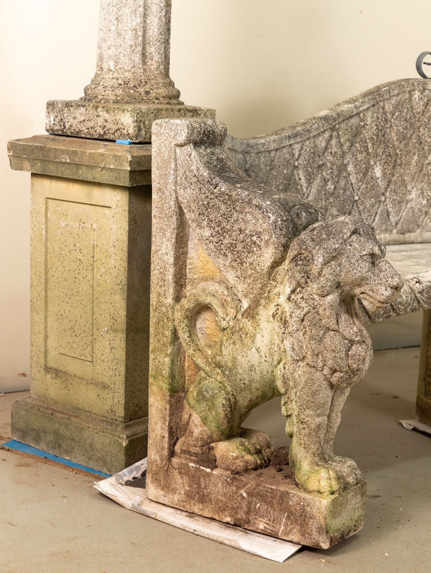 Marble di Latte Garden Loggia, Italy Late 20th Century