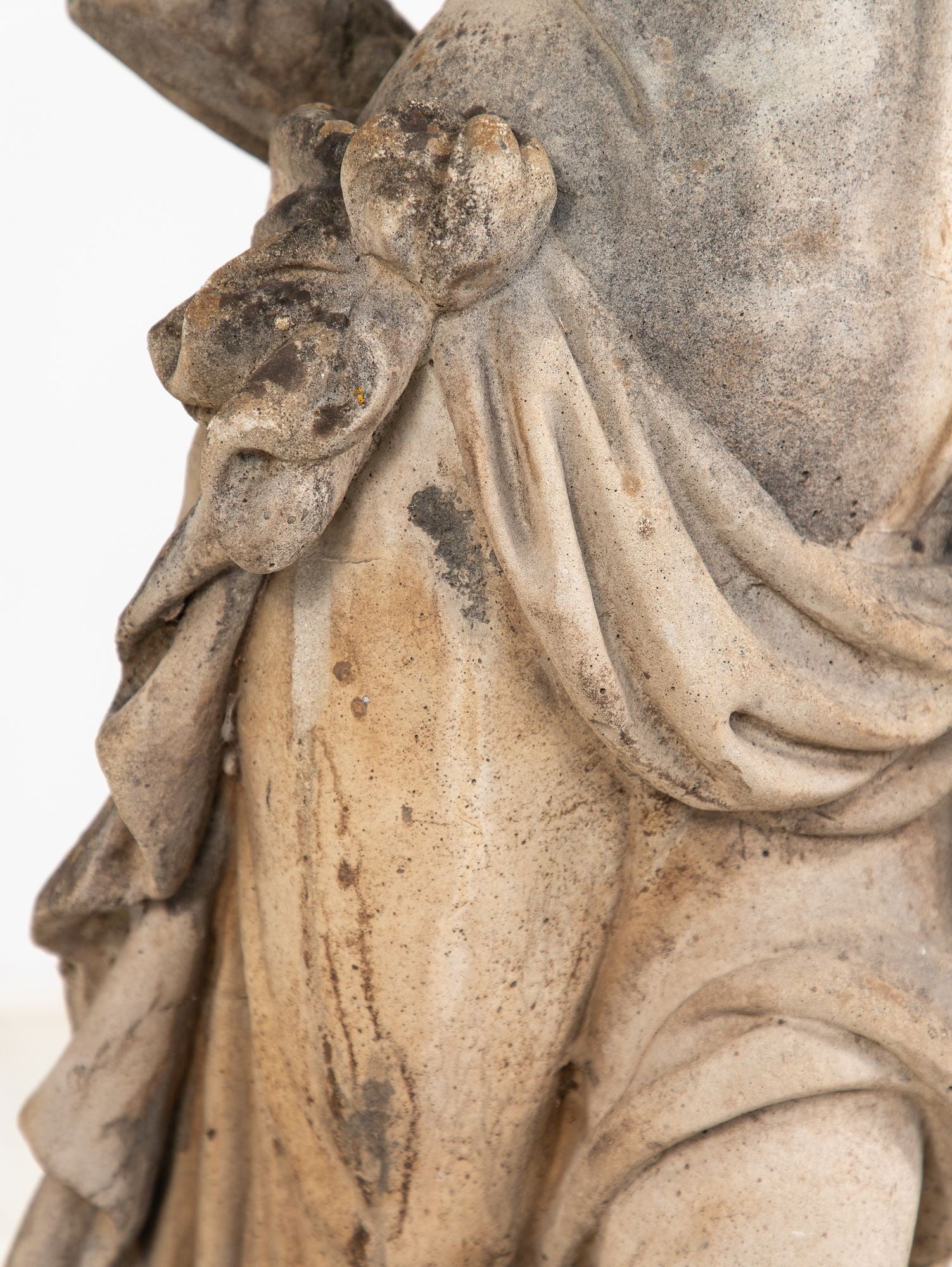 Large Winter Goddess of the Four Seasons Garden Figure, Italy, Late 20th C.