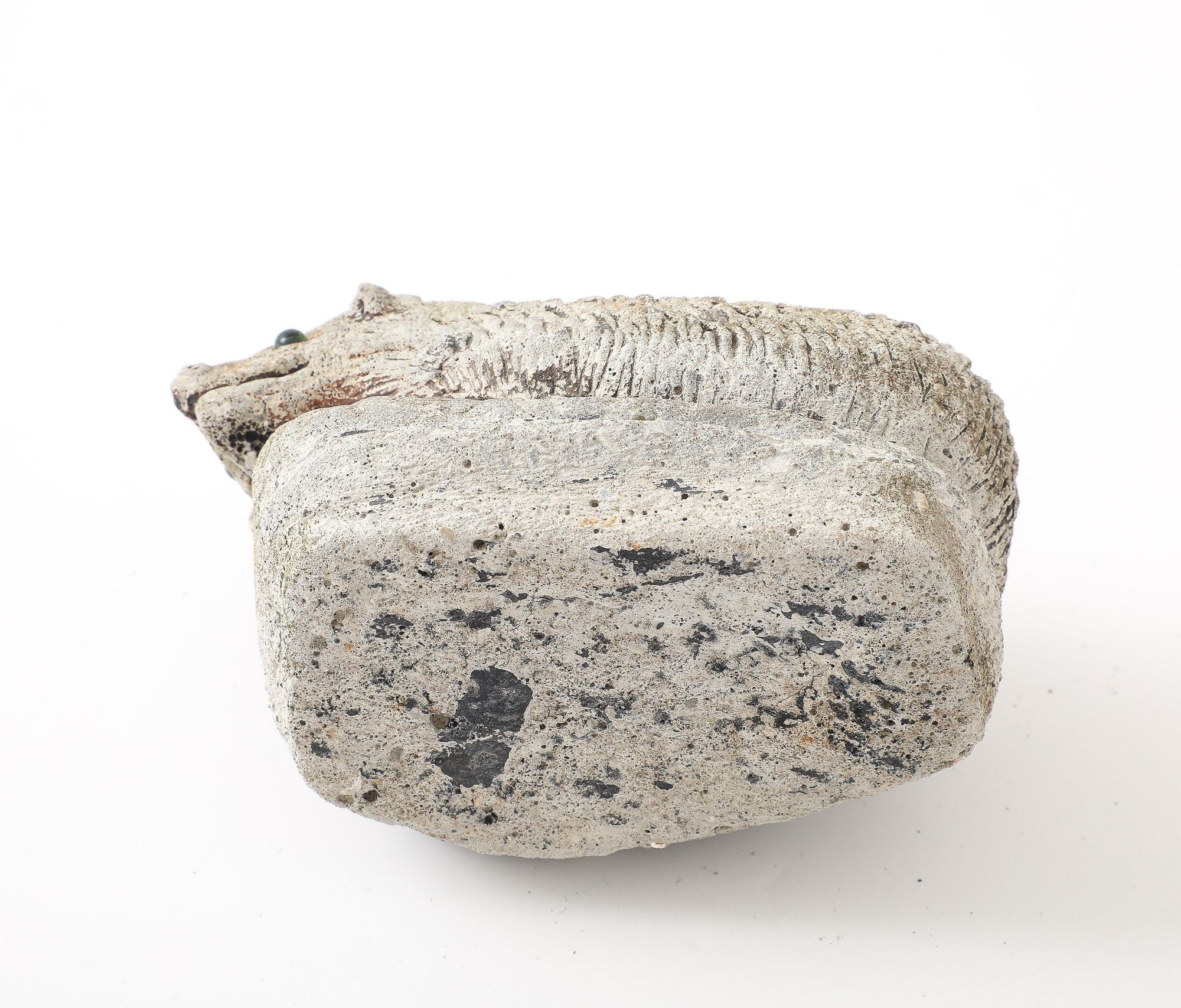 Reconstituted Stone Hedgehog Garden Ornament, 20th Century