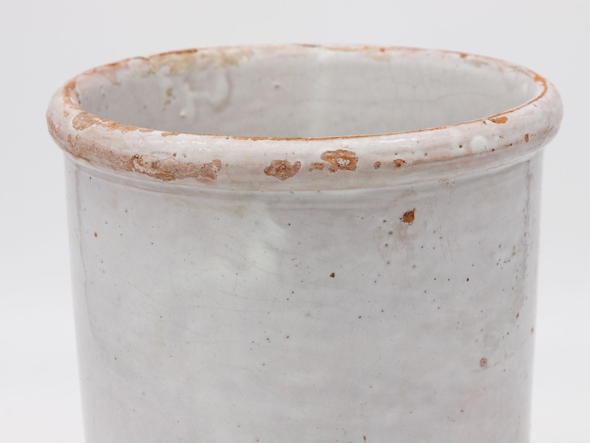 Antique Stoneware Urn, Italy Early 20th C.