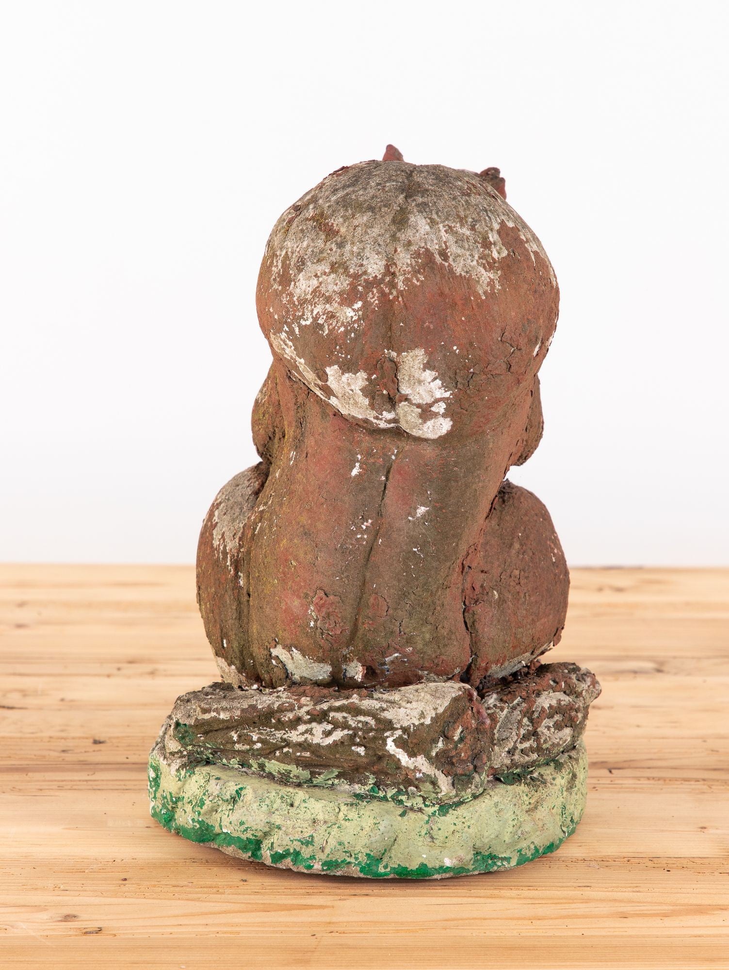 Reconstituted Stone Squirrel Garden Ornament, England 20th Century