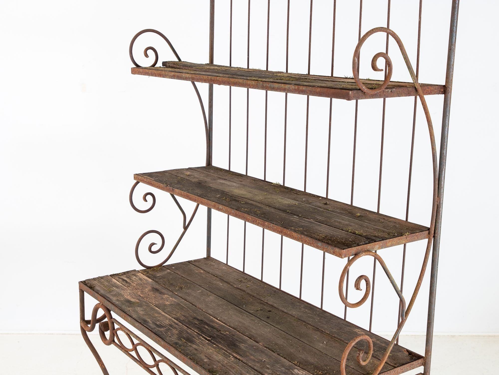French Circa 1930 Wrought Iron Étagère / Boulangerie Racks