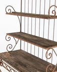 French Circa 1930 Wrought Iron Étagère / Boulangerie Racks