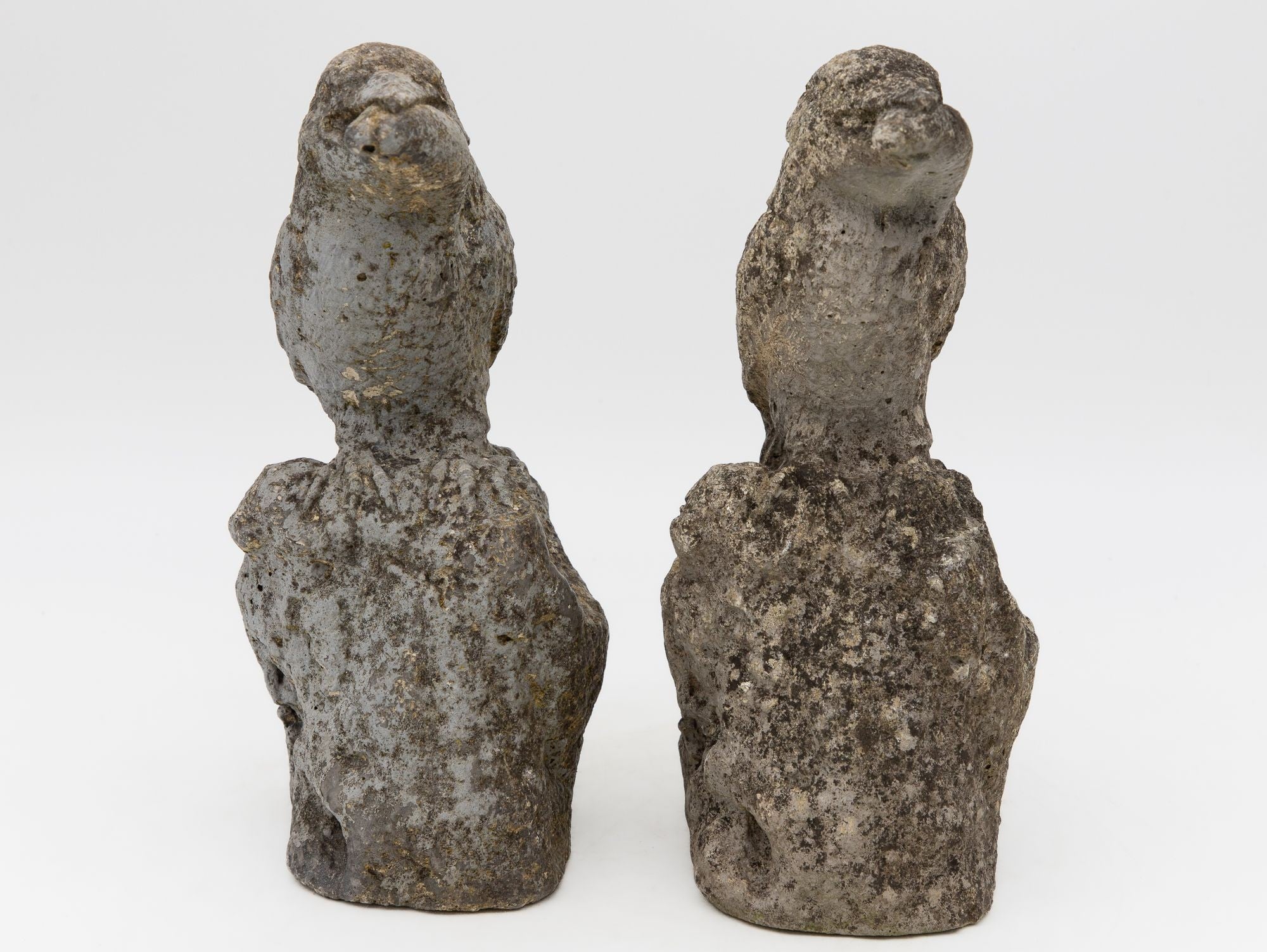 Reconstituted Stone Raven, English Mid 20th C.