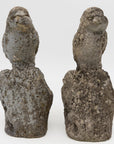 Reconstituted Stone Raven, English Mid 20th C.