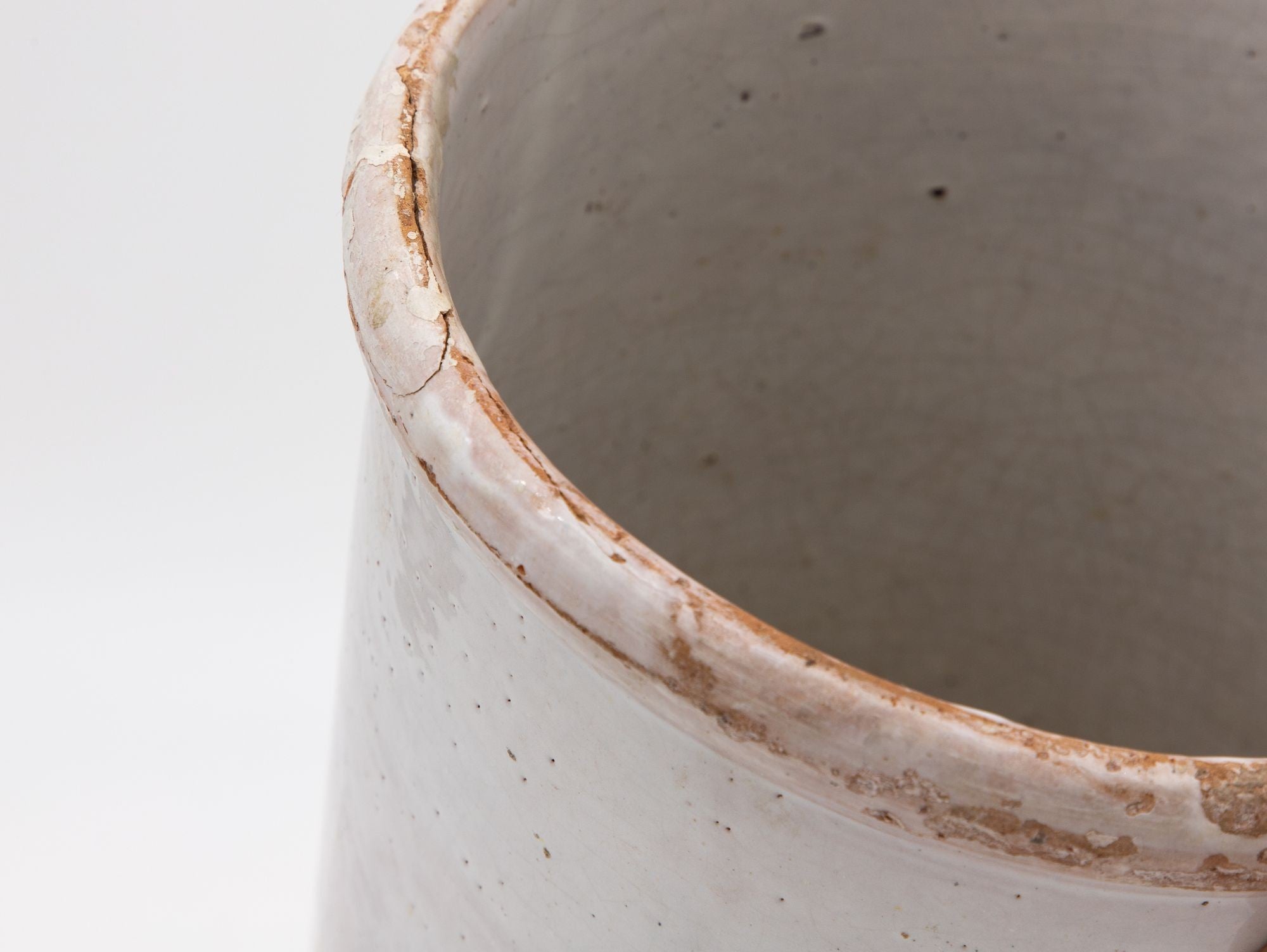 Antique Stoneware Urn, Italy Early 20th C.