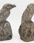 Reconstituted Stone Raven, English Mid 20th C.