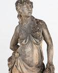 Large Winter Goddess of the Four Seasons Garden Figure, Italy, Late 20th C.