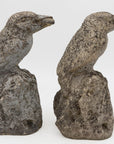 Reconstituted Stone Raven, English Mid 20th C.