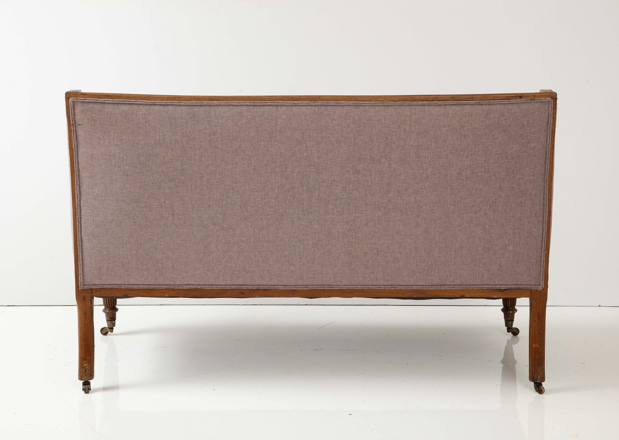 English Regency Tightback Loveseat or Settee, 1820s