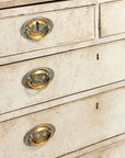 French Painted Secretary Desk with Fallfront, Mid 19th century