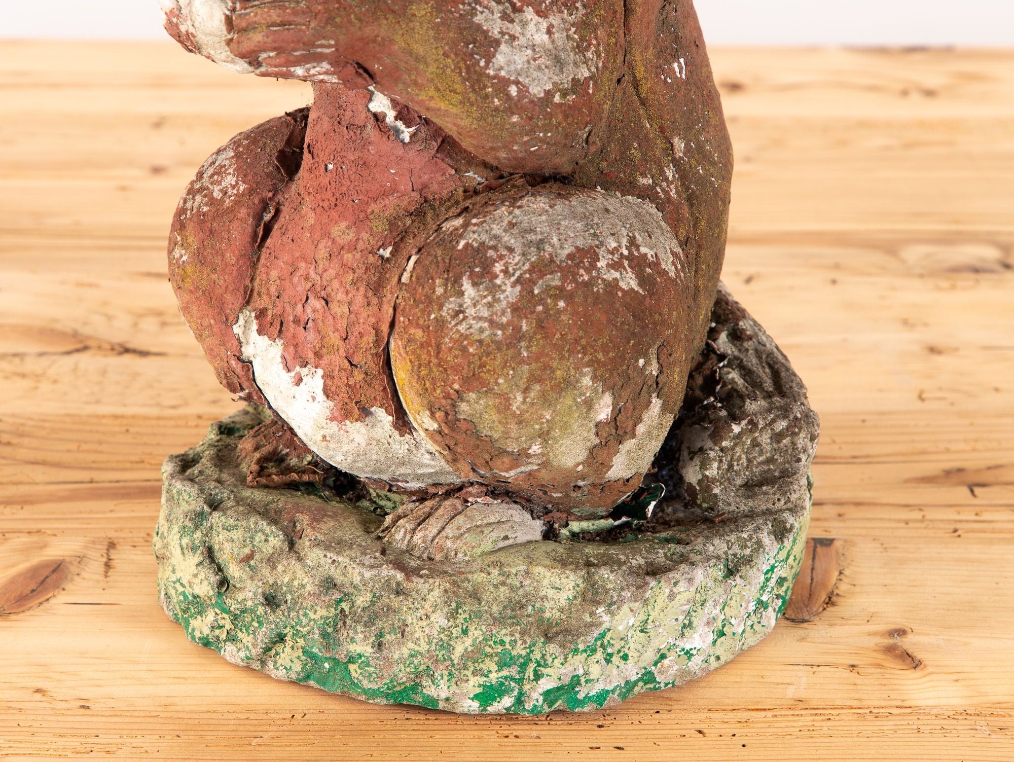 Reconstituted Stone Squirrel Garden Ornament, England 20th Century