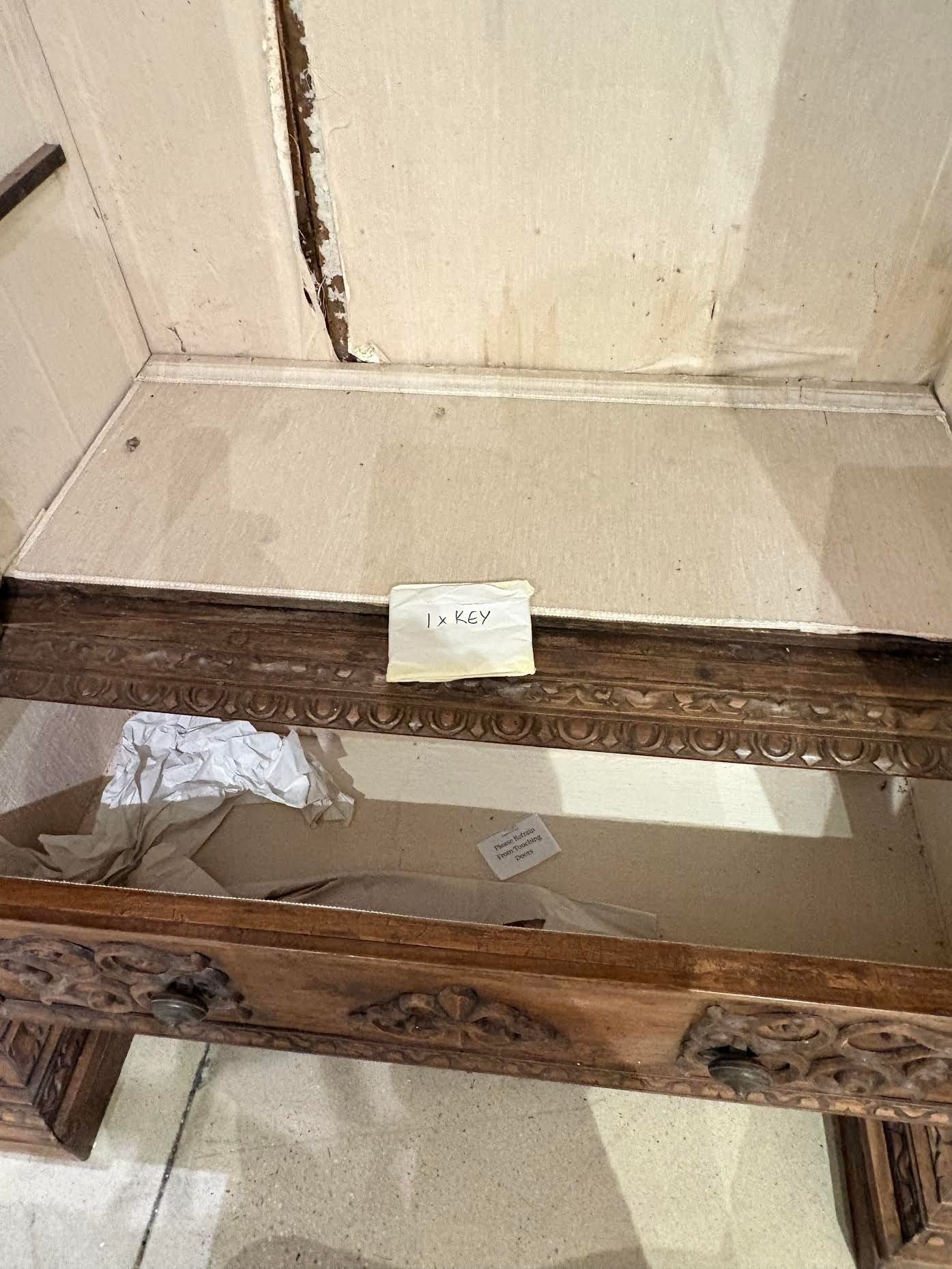 Monumental 18th Century Baroque Italian Walnut Armoire