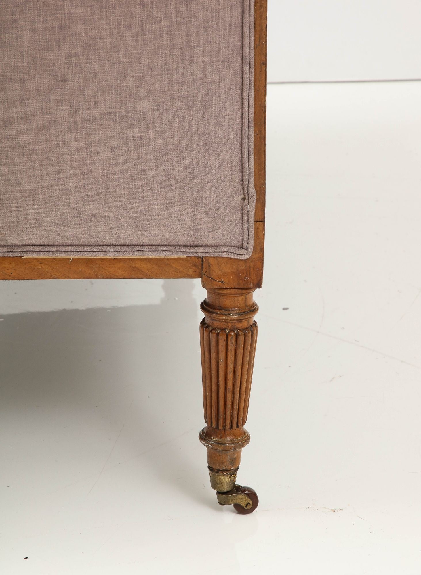 English Regency Tightback Loveseat or Settee, 1820s