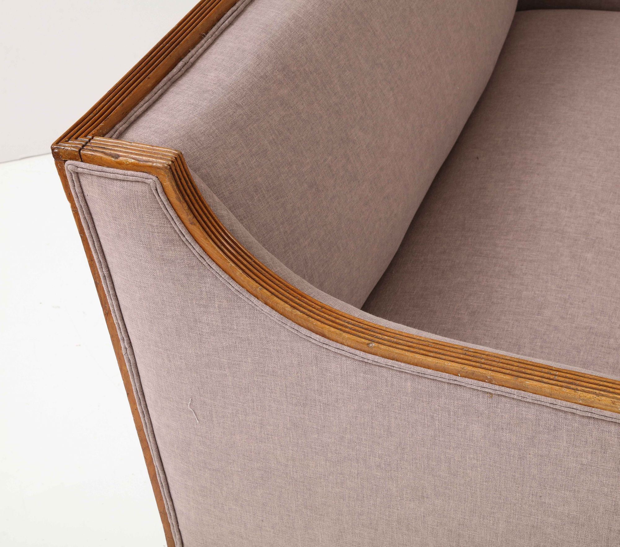 English Regency Tightback Loveseat or Settee, 1820s