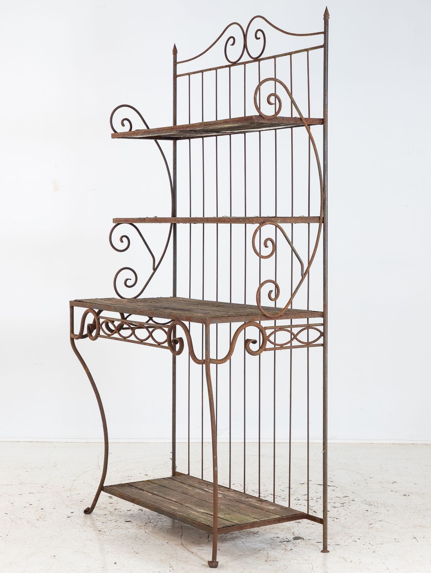 French Circa 1930 Wrought Iron Étagère / Boulangerie Racks