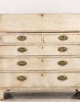 French Painted Secretary Desk with Fallfront, Mid 19th century