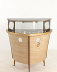 1960s Cocktail Bar in the Shape of a Boat Bow, England 1960s