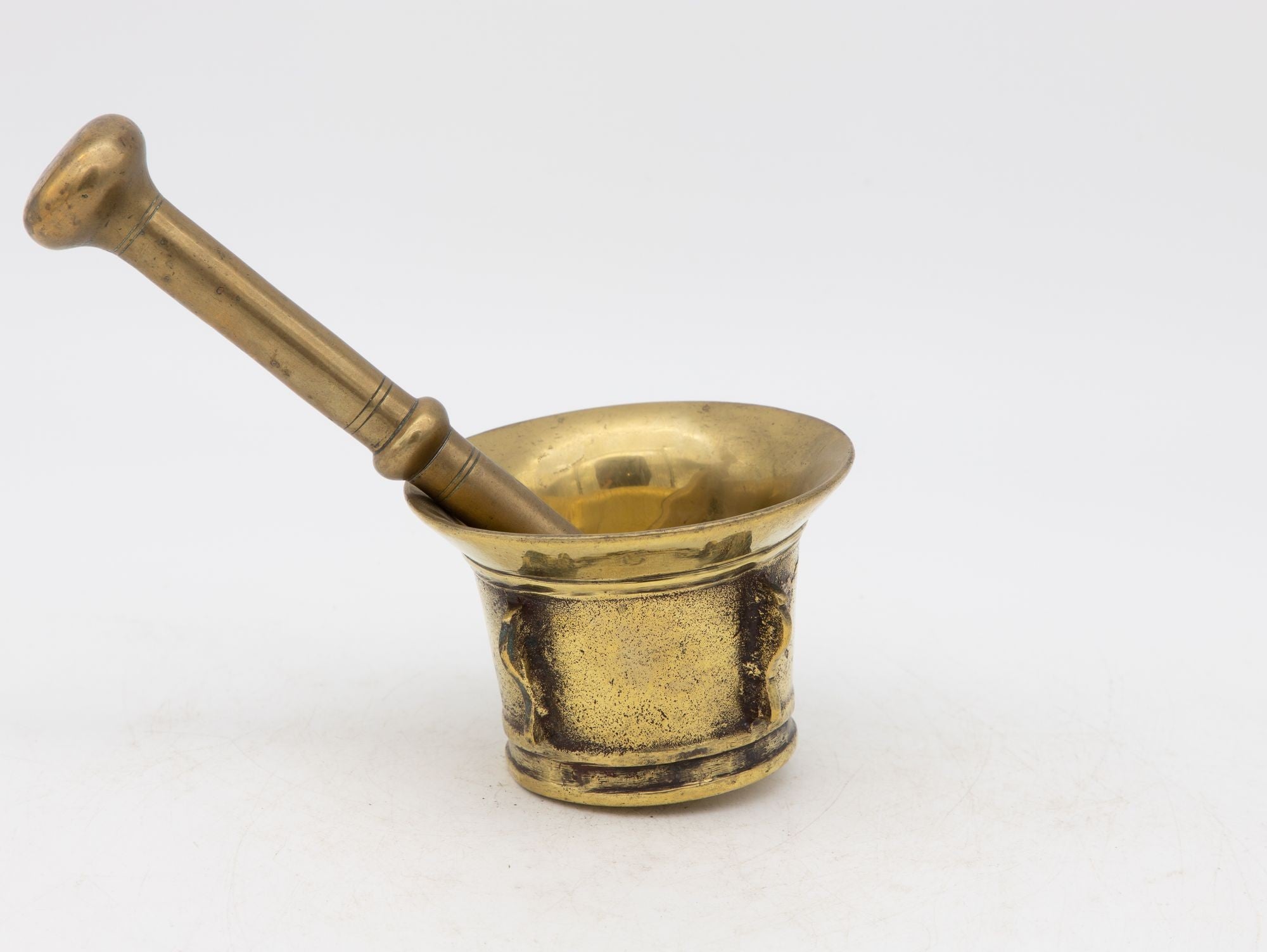 Antique Vintage Brass Mortar and Pestle – Modern Antiquarian