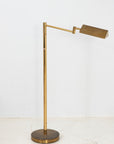 Vintage Brass Floor Lamp, France mid 20th Century