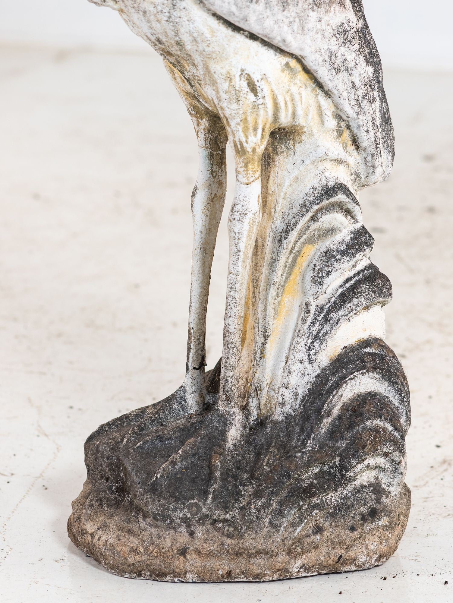 Reconstituted Heron or Crane Sculpture, French 1950s–60s