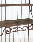 French Circa 1930 Wrought Iron Étagère / Boulangerie Racks