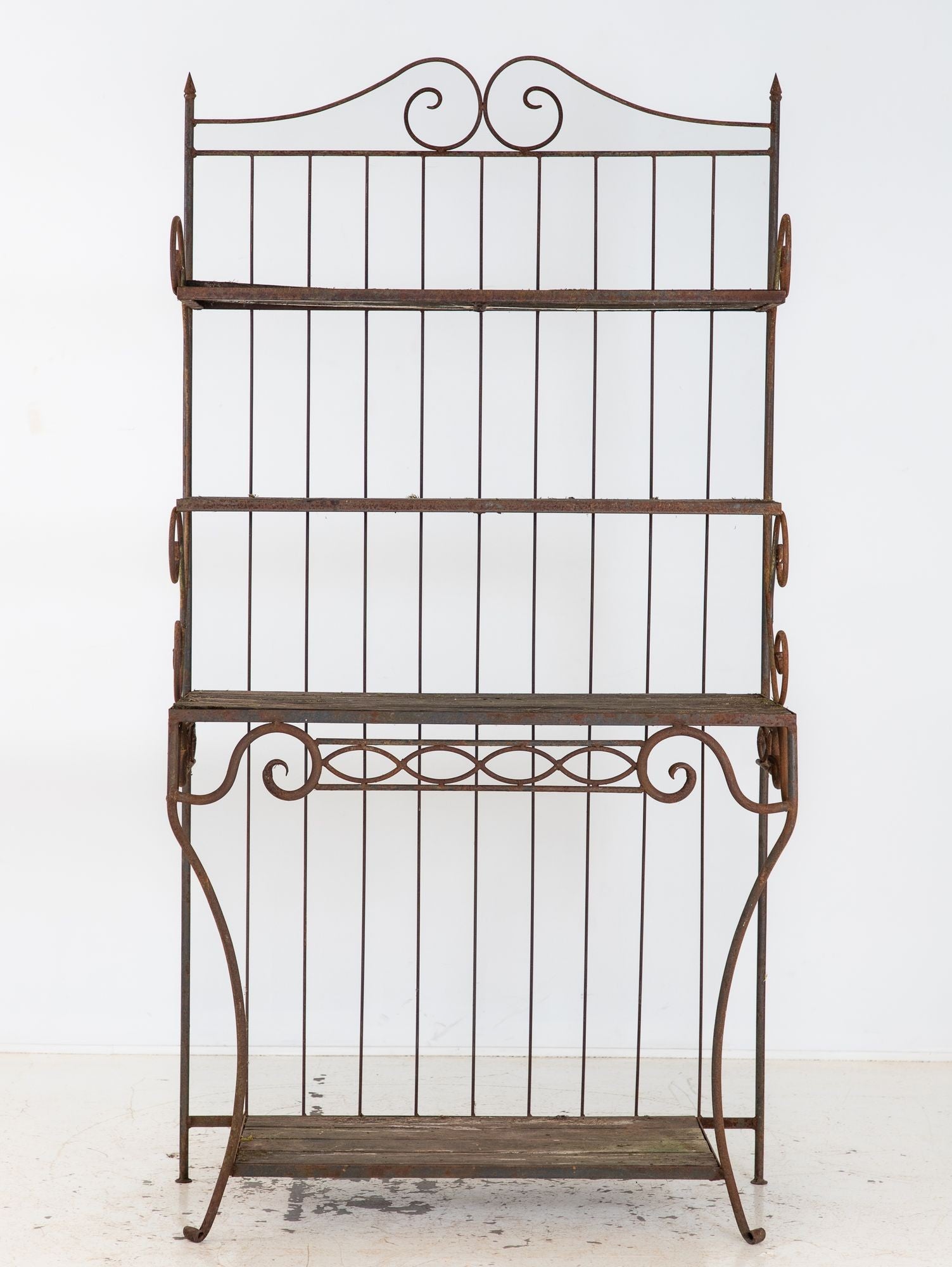 French Circa 1930 Wrought Iron Étagère / Boulangerie Racks