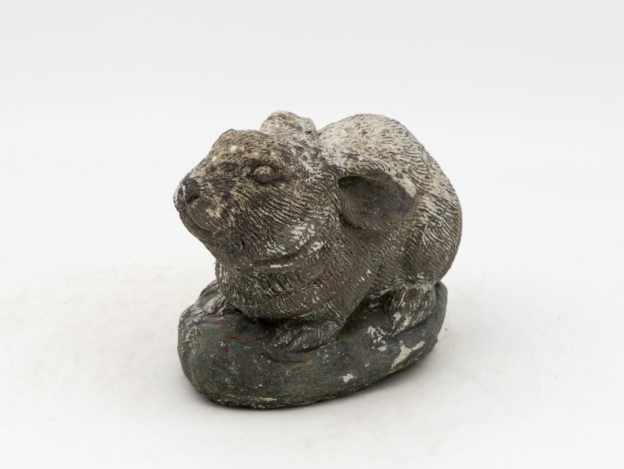 Composite Stone Rabbit or Bunny Garden Ornament, French 20th Century