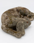 Reconstituted Stone Dog Spaniel Garden Ornament, England 20th Century