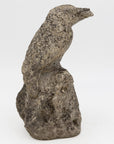Reconstituted Stone Raven, English Mid 20th C.