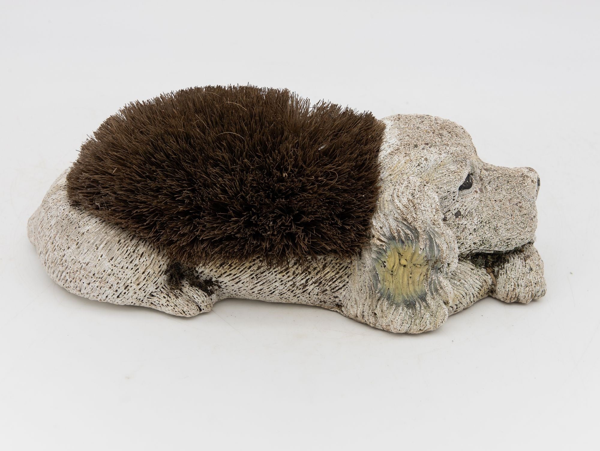 Resting Dog Figural Brush, England 1960s